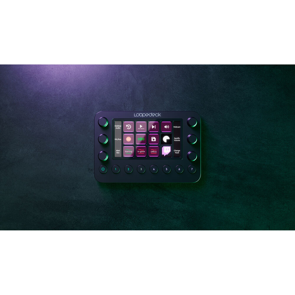 Loupedeck Live Console for Content Creators & Streamers - 8
